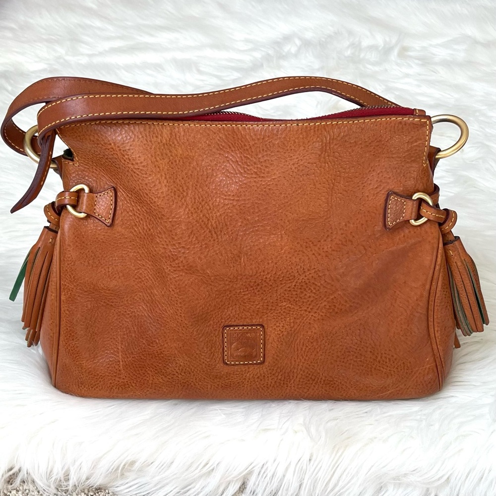 Dooney & Bourke Vintage Florentine Tassel Hobo Bag